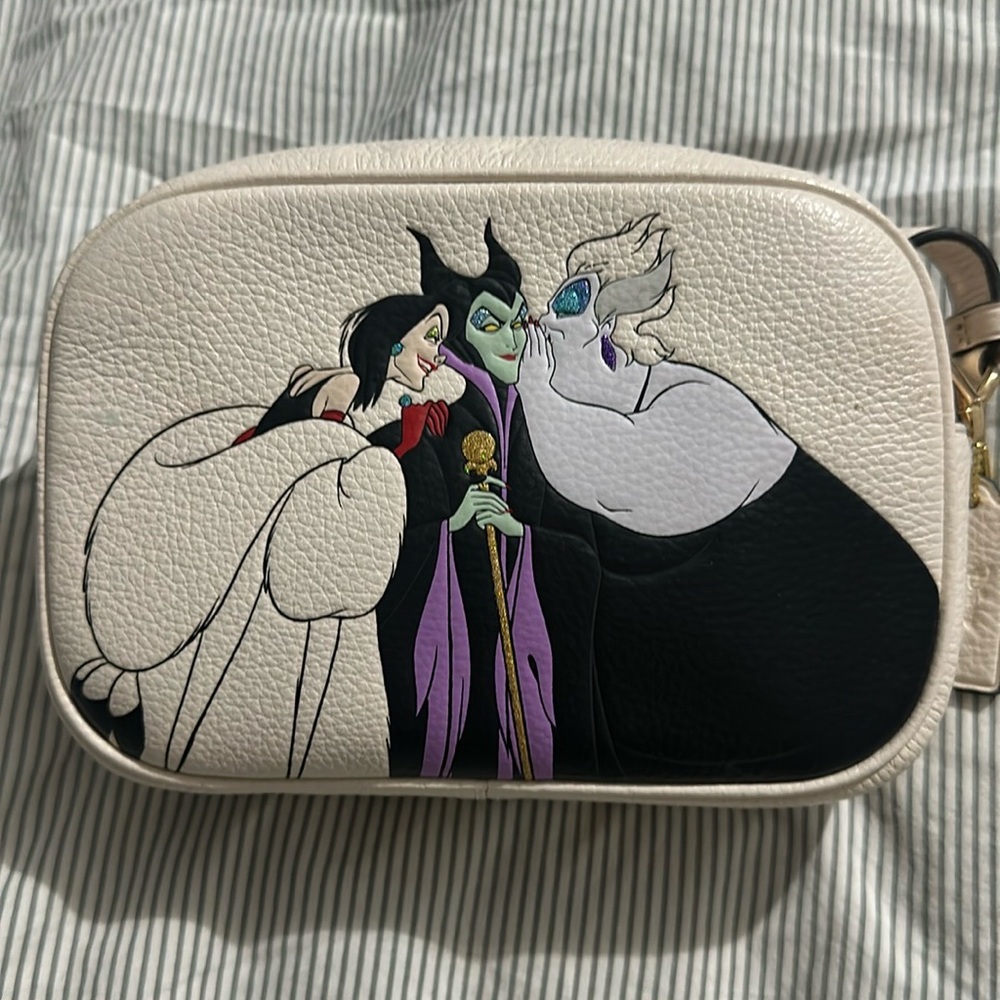 Coach Disney X Coach Mini Jamie Camera Villains Bag